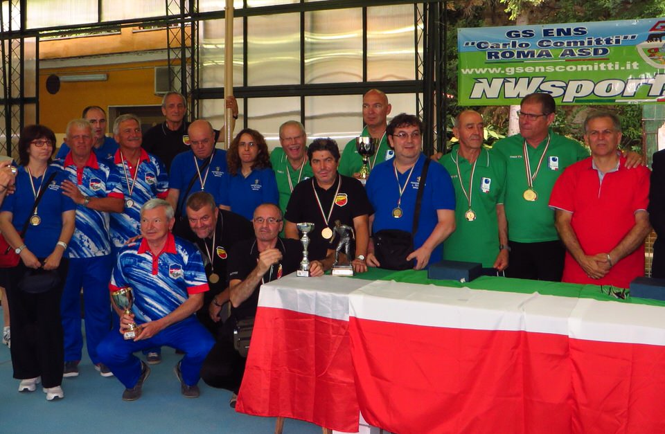 Campionato Italiano FSSI di Bocce Sintetiche svoltosi il 13-15 Giugno a Roma.