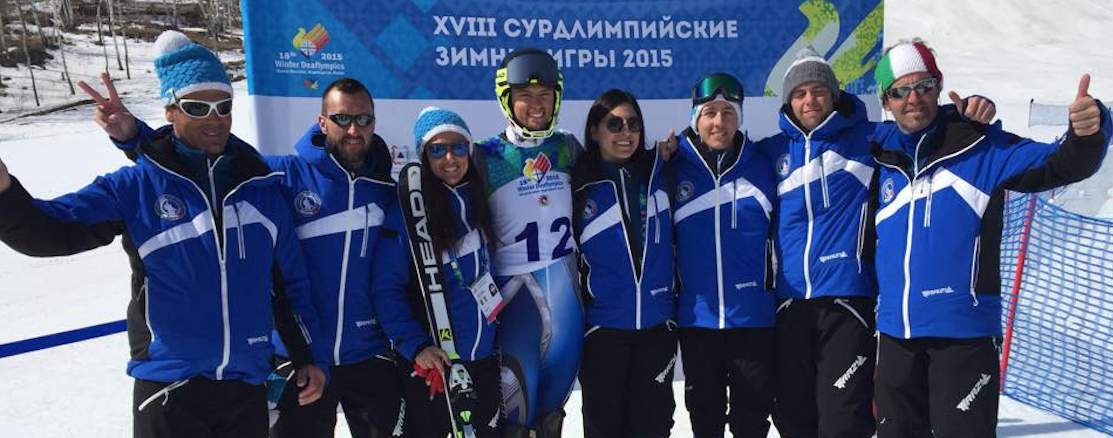 18° Winter Deaflympics, l’azzurro Pierbon conquista il 1° posto nella Super Combinata