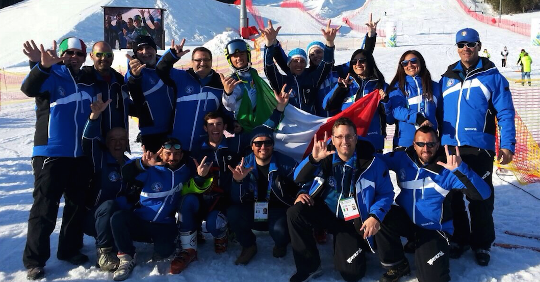 L’azzurro Pierbon conquista il 1° posto nello Slalom Speciale