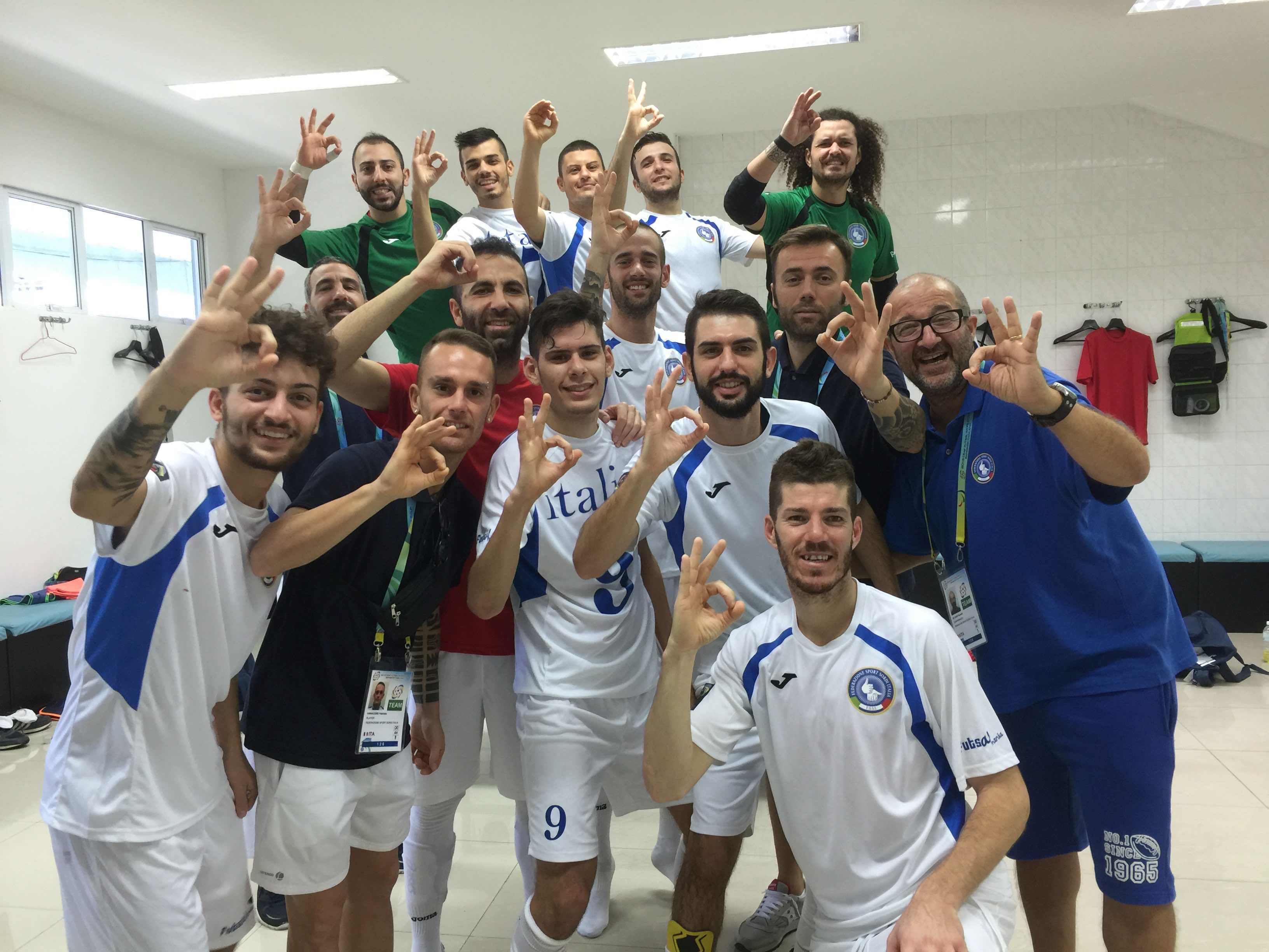 World Deaf Futsal 2015/M – Italia vs Svizzera 4-0 World Deaf Futsal 2015/M – Italia vs Svizzera 4-0