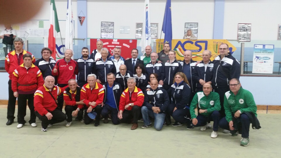 Campionato FSSI di Bocce Sintetiche svoltosi a Viareggio nei giorni 23 e 24 Aprile 2016