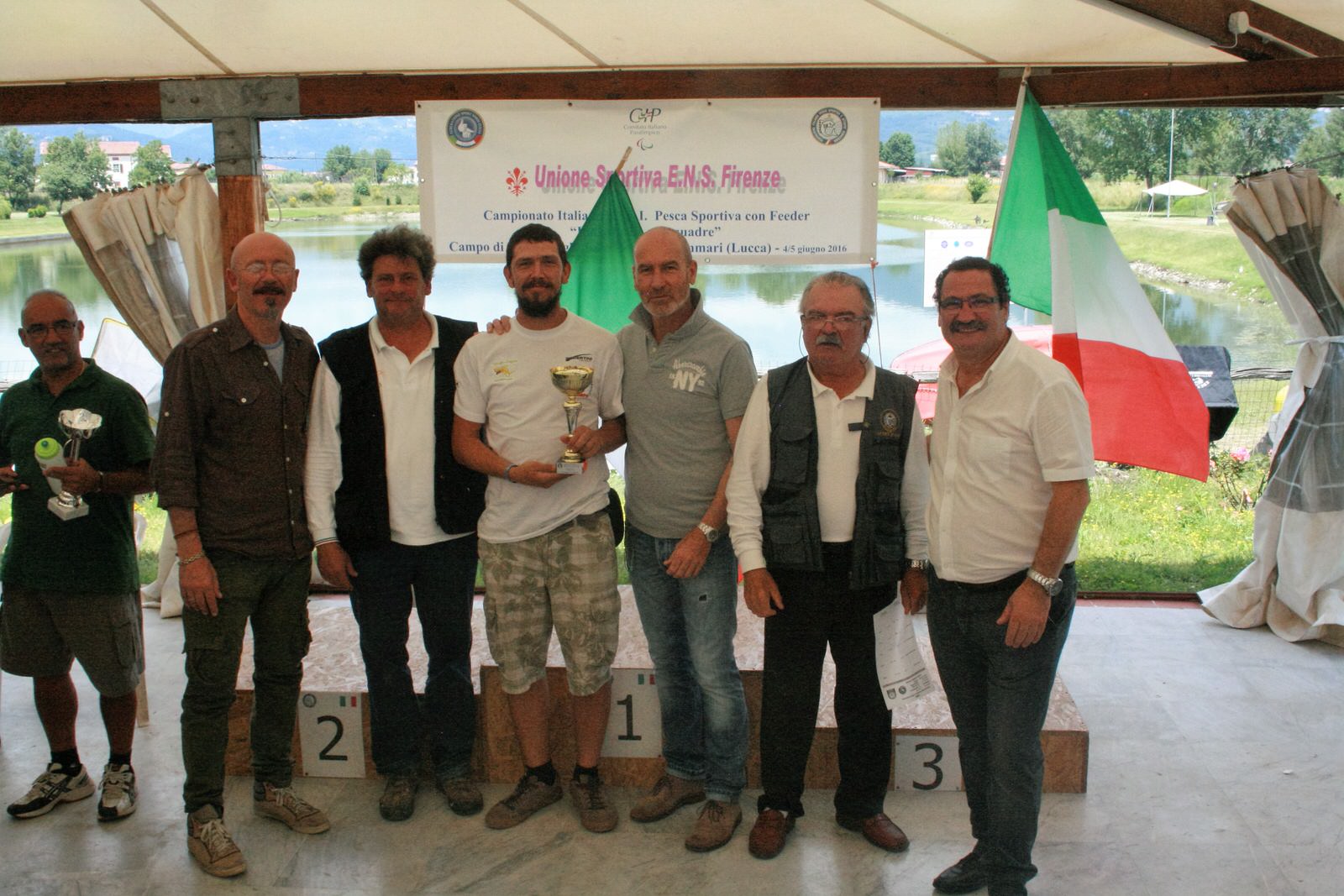 Risultati e foto del Campionato FSSI di Pesca Sportiva svoltosi a Lammari (LU)