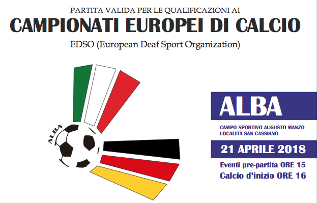 21 Aprile, Alba (CN). Qualificazioni Nazionale Calcio A11 – Italia vs Germania