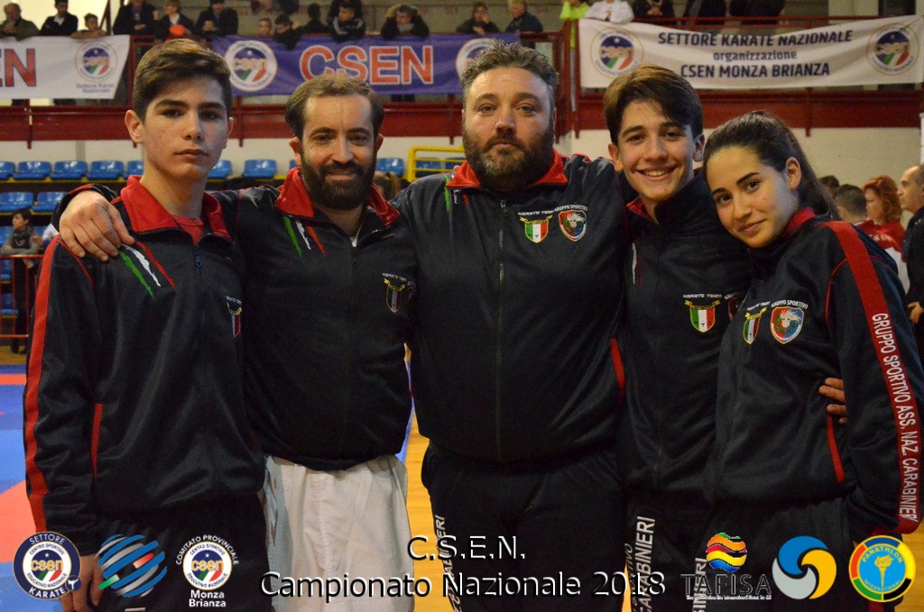 Daniele Di Guido e Marco De Luca gli atleti Sordi della Nazionale Italiana FSSI di Karate