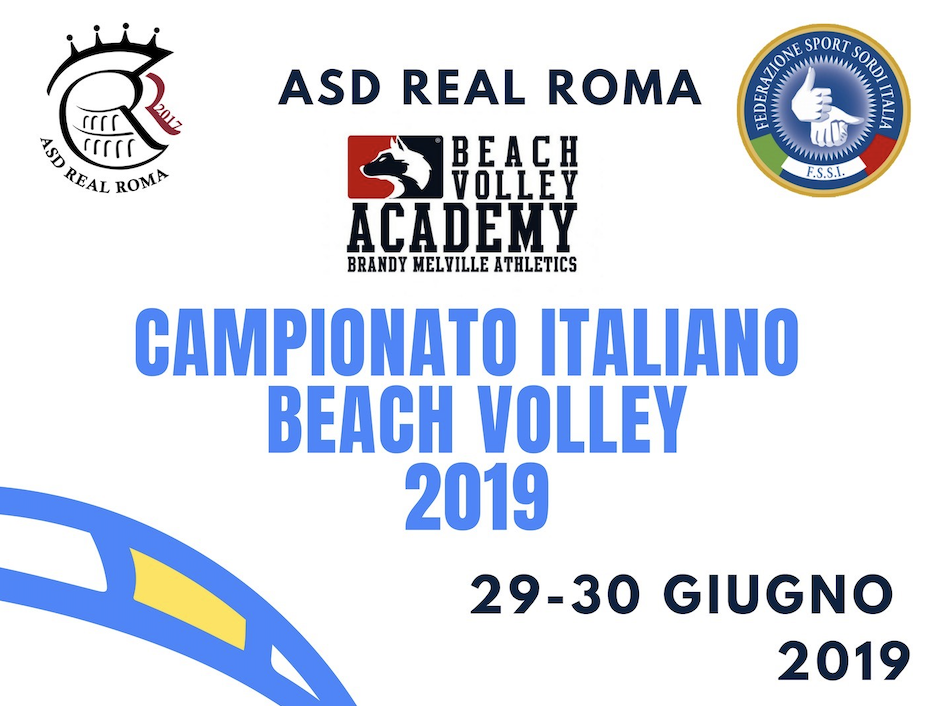29-30 Giugno, Ostia (RM). Campionato FSSI di Beach Volley M/F