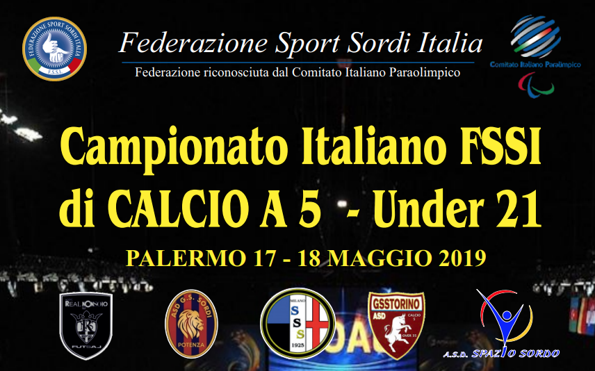17-18 Maggio, Palermo (PA). Campionato FSSI di Calcio A5 Under21