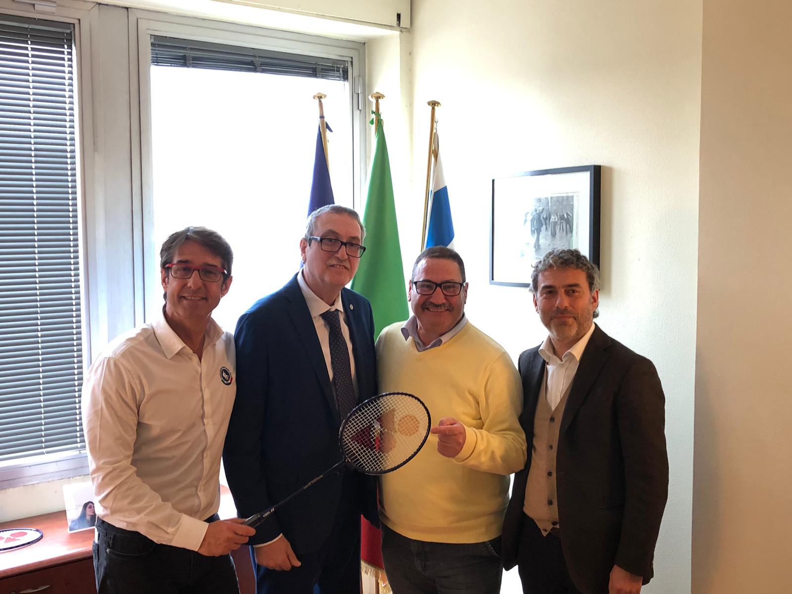 La FSSI incontra la Federazione italiana Badminton