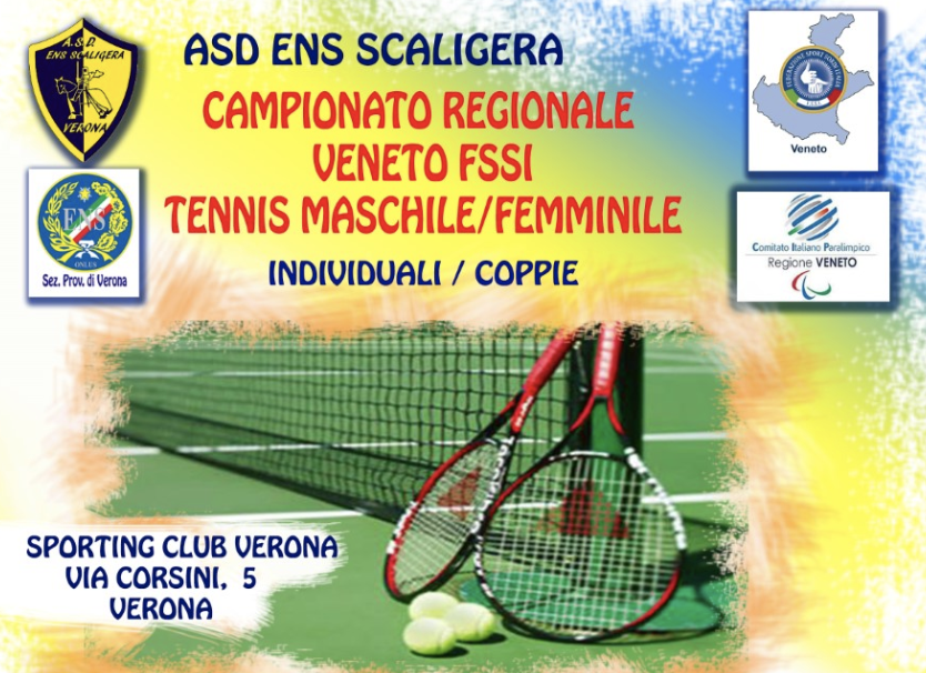 15 Settembre, Verona (VR). Campionato Regionale FSSI di Tennis M/F 15 Settembre, Verona (VR). Campionato Regionale FSSI di Tennis M/F