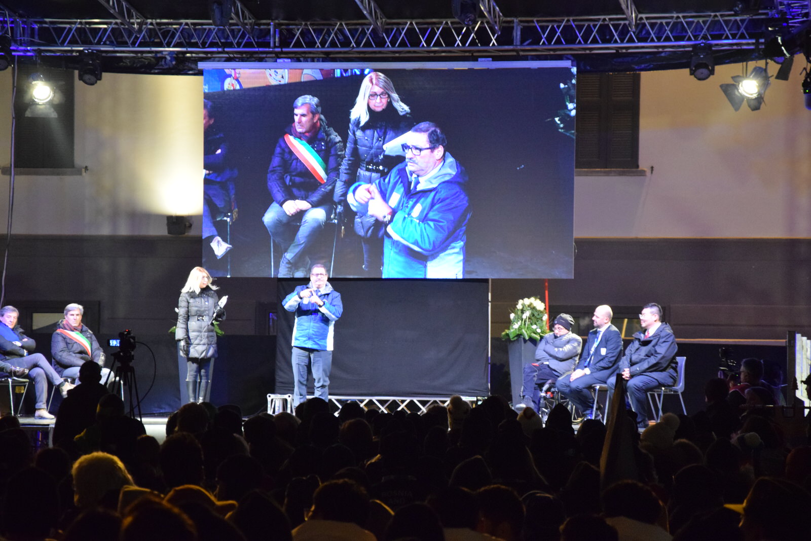 Grandi emozioni per la Cerimonia di apertura di Winter Deaflympics a Sondrio Grandi emozioni per la Cerimonia di apertura di Winter Deaflympics a Sondrio