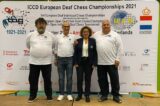 EDCC 2021 a Amsterdam. Si sono conclusi ad Amsterdam i Campionati Europei Deaf di scacchi individuali