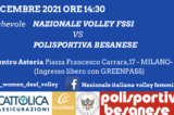 9-12 Dicembre, Milano (MI). Raduno della Nazionale di Pallavolo/F