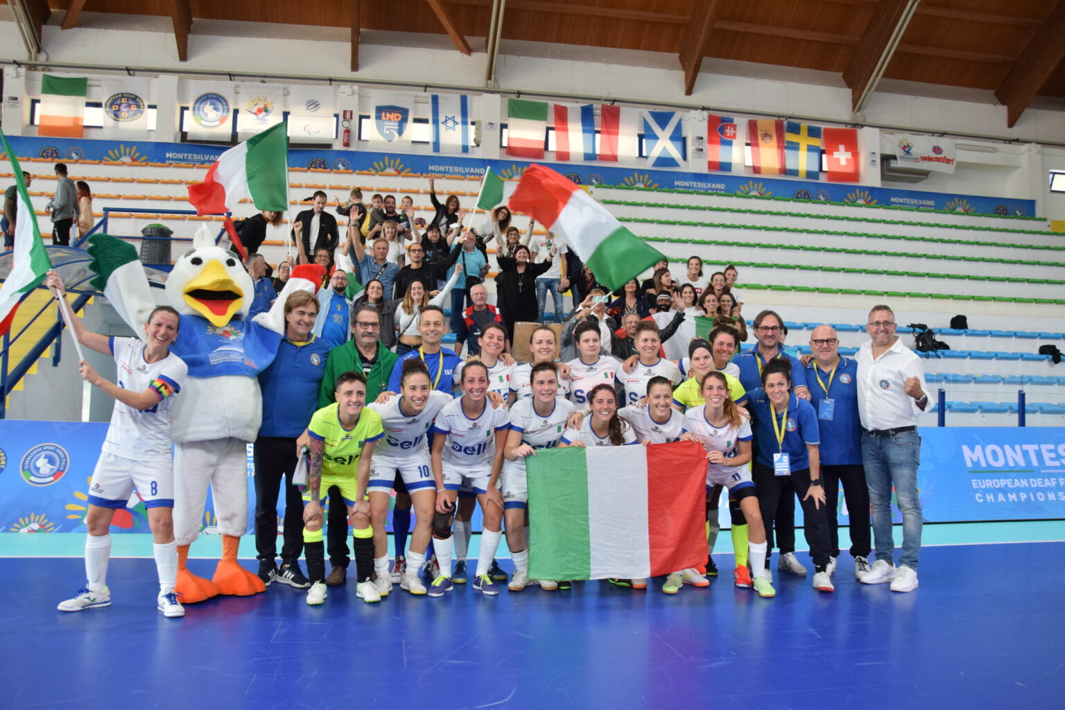 EDFC 2022 – Italia femminile travolgente, 6-0 alla Svizzera
