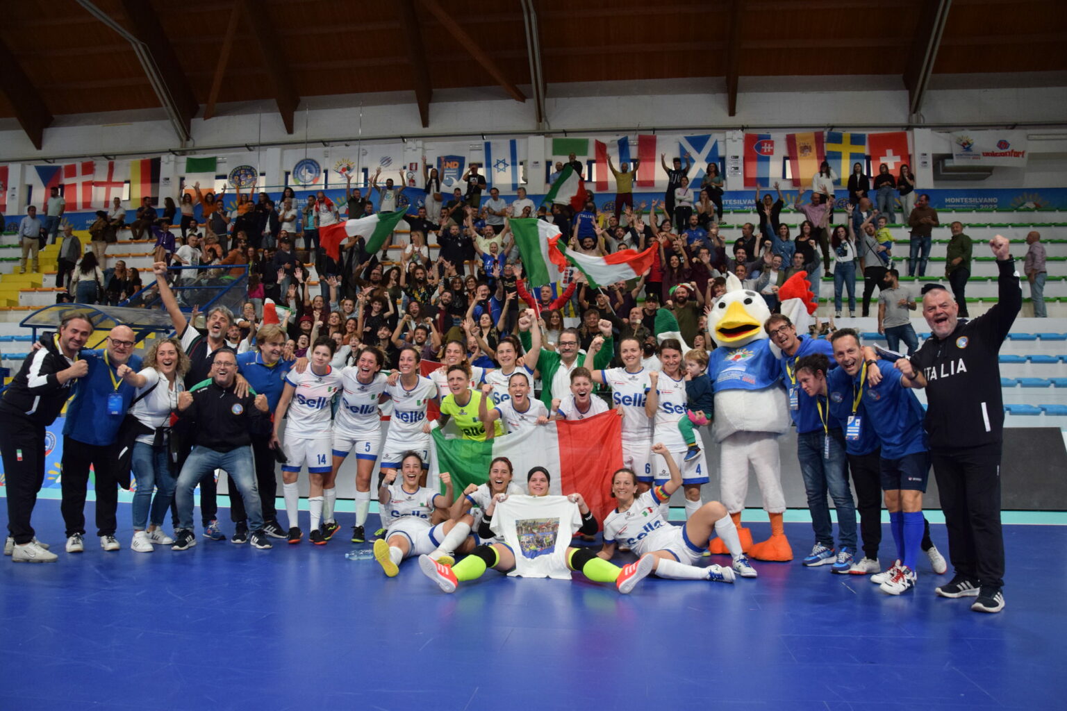 EDFC 2022 – Le azzurre staccano il pass per il Mondiale. Mister Lovo: “Un’emozione fortissima, ringrazio le mie ragazze”.