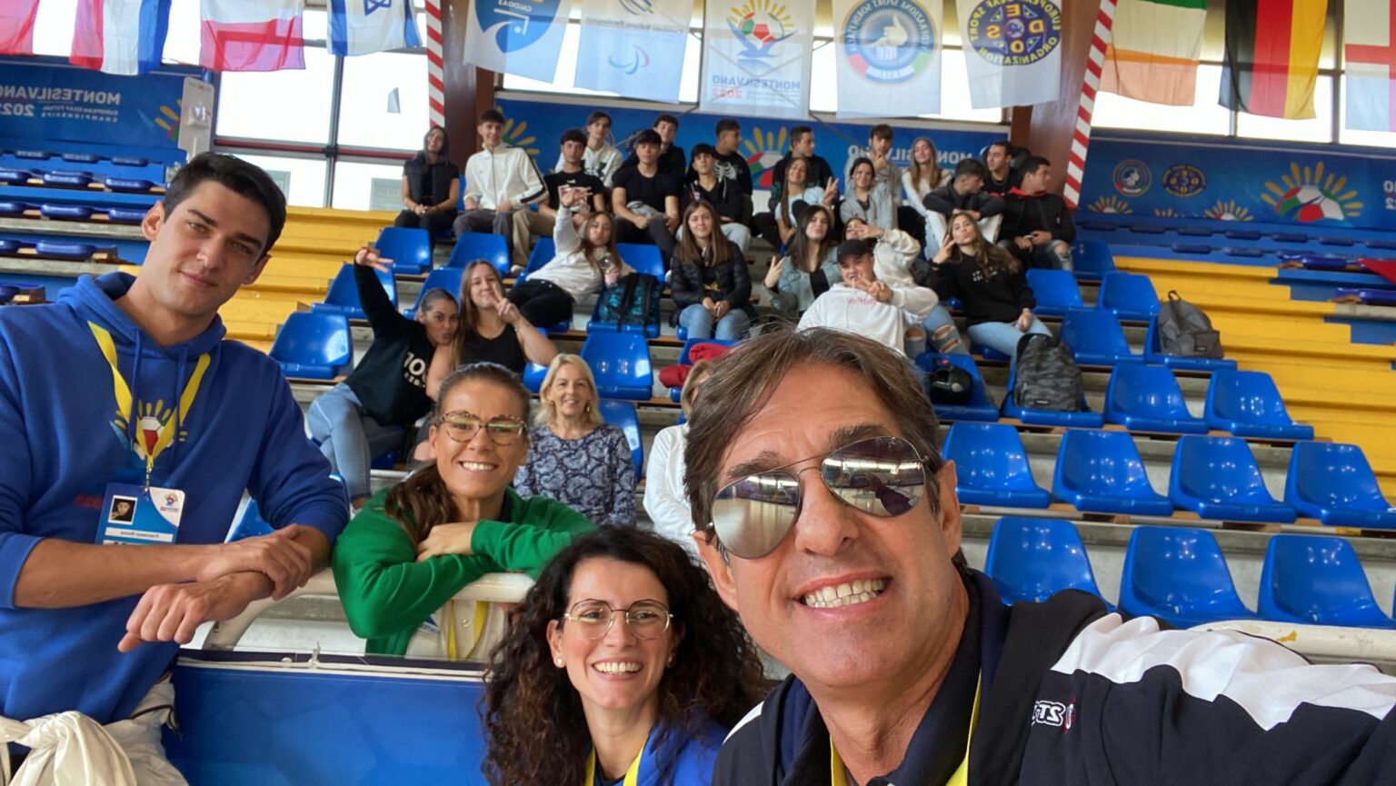 EDFC 2022 – studenti presenti sugli spalti di Pescara