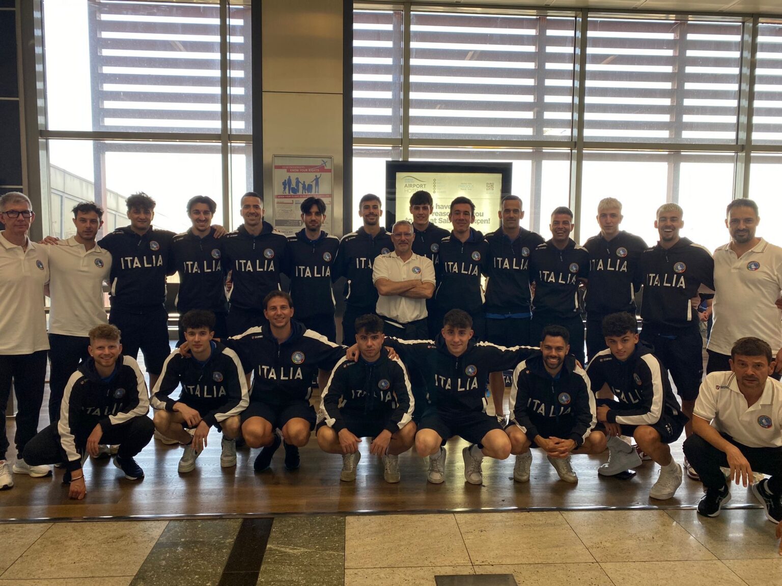 La nazionale italiana di Calcio FSSI è arrivata ad Antalya