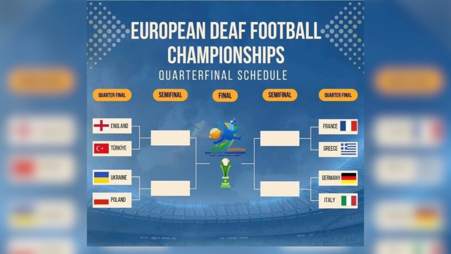 Europeo di calcio, quarti di finale contro la Germania