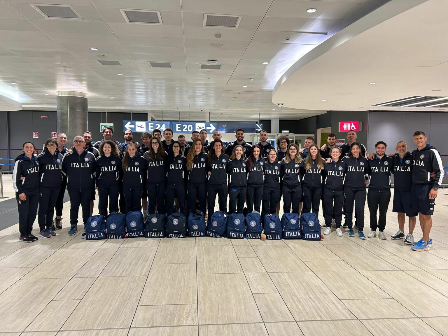 Le nazionali di pallavolo FSSI in partenza per Okinawa