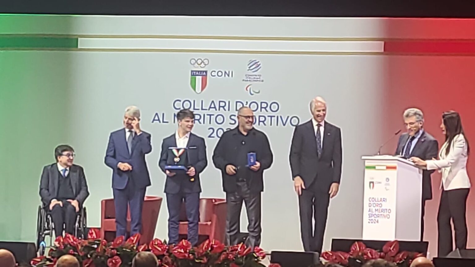 Collari d’oro al merito sportivo 2024, premiato Luca Loranzi