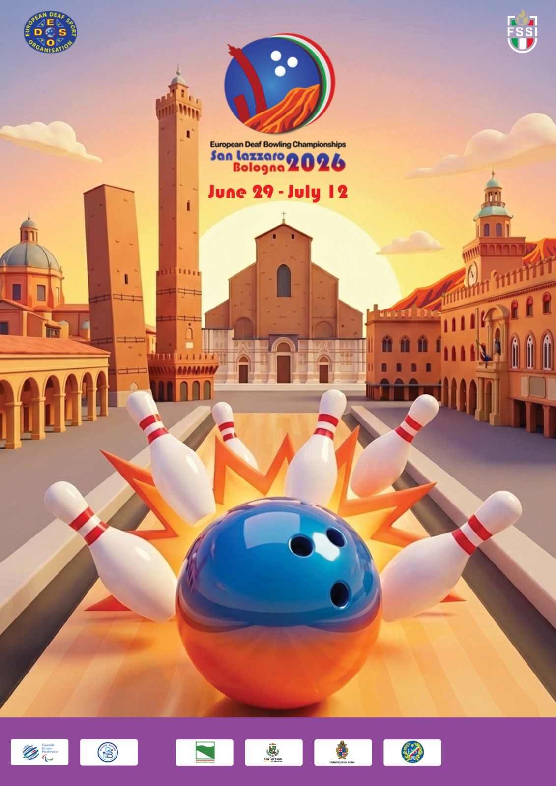 Diciotto Paesi, cento atlete e atleti e due settimane di gare: a San Lazzaro di Savena (Bo) arrivano i Campionati europei di bowling per sordi